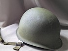 Vintage Us Army Helmet Metal Wwii Military Vietnam Korean