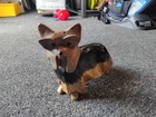Wooden Yorkie Sculpture
