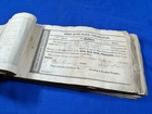 201 Lime Rock Bank Stock Certificate Transfer Book  1837-1852  Thomaston  Me
