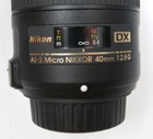Nikon Af-s Dx Micro Nikkor 40mm F 2 8g Macro Camera Lens F Mount Tested