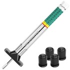 Tire Tread Depth Gauge Heavy-duty 6-sided Color Coded Measurement Tool New