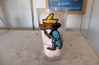 Vintage 1973 Pepsi Warner Bros Slow Poke Rodriguez Glass Black Letters  New old