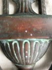Antique Heavy Bronze Grecian Urn Door Knocker