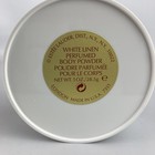 Vintage  White Linen Est  e Lauder Perfumed Scented Body Powder   Puff 1 Oz New
