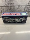 Hess Toy Truck 2001 Helicopter With Motorcycle And Cruiser Lights   Sounds New