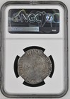 England Elizabeth I  1592-95  1 Shilling S-2577 Ngc Vf 25 Hammered Silver Coin
