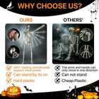 Hbstk 2 Pack 36  Halloween Skeleton  Full Body Life Size Posable Skeletons With