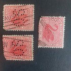 1902-12 1d Red Wa Swans  os  And  ship Mail  - Used