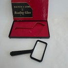 Vintage Bausch   Lomb Reading Magnifying Glass 5  Rectangular Made In Usa W  Box