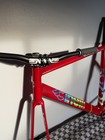 Cinelli Vigorelli Track Bike Frame   Fork Set 56 Red Alloy 700c
