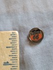Vintage Rare Type Phillips 66 Enamel Screw Back Pin 