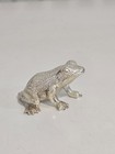 Molded Minature Metal Frog Ornament