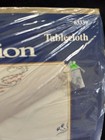 Vtg 1992 Bucilla Filigree Lace Stamped Tablecloth 6339 Special Edition 52 X 70
