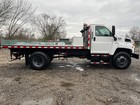 Gmc C7500 Topkick Flatbed Truck - Only 36k Miles  Clean Title - Ready For Work 