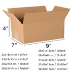 Corrugated Boxes  Can Be Used For Storage  Mailing  Multiple Sizes Available