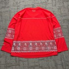 Washington Capitals Nhl Reebok Christmas Jersey - Women   s Xl