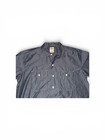 Dickies Short Sleeve Button Up Work Shirt  Dark Chambray Utility Shirt Size L
