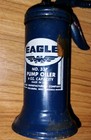 Vintage Rare Blue Eagle Brand No  33 Handi-grip Pump Oiler 6oz West Virginia