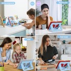 Book Stand - Adjustable   Portable Document Holder For Kitchen Reading Desk S   