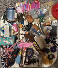Junk Drawer    Mixed Lot Wholesale Flea Market   Pouch Figures Toys 80 Items