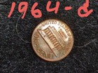 1964 D Lincoln Memorial Penny 1 Cent Coin Us 9669n Rare Error On  l 