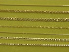 Solid 14k Gold Chain Necklace Box Chain Rope Chain Curb Chain 14kt Gold