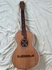 Vintage 100 Yr Old Parlor Guitar German  Solid Spruce Solid Maple Repair Project