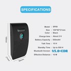 Bluetooth 5 0 Handsfree Car Kit Hifi Speaker 2w Wireless Audio Receiver Mp3