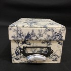 Lot Of 2 Sierra Pacific Crafts Victorian Recipe Card Boxes - Pre-owned