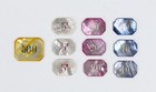 10 19th Century French Mother Of Pearl Casino Chips tokens