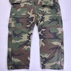 Vtg Liberty Men   s 2xl Woodland Camo Coveralls Quilted Lining Insulated Hunting