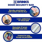 Commercial Steel Adjustable 25in-43in Heavy-duty Security Bar