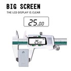 0   6  Digital Display Lcd Vernier Caliper Fraction mm inch High Precision Caliper