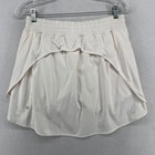 Lululemon Skirt 10 Hotty Hot High Rise Skort 4 Way Stretch Tennis Golf White