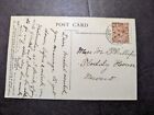 1921 England Rppc Postcard Cover Newent Gloucester Local Use