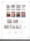 Collection   Ajman 1964 1965 Mixed Album Pages Catalog  29 Mint   Used