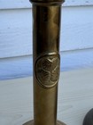 Pair Of Antique 19th Century Brass Candlesticks