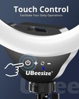 Ubeesize 10   Selfie Ring Light With 62       Tripod Stand For Video Recording  New