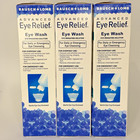 Nip - Lot Of 3 - Bausch   Lomb Advanced Eye Relief Wash Irrigating Solution 4oz