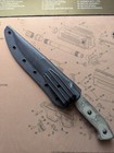 Tops Hazen Legion 6 0   V-470 Made In Usa - Lightly Used With Orignal Sheath