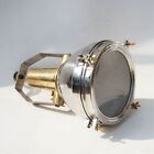 Marine Original Stainless Steel   Brass Nautical Old Spot Pendant Light Set Of 2