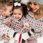 Christmas Pajamas Family Matching New Year Father Mother Kids Baby Look Clothes