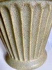 Vintage Mcm Mccoy Floraline 480 8    Tall Planter Pottery Vase Usa Avocado Green