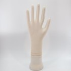 1989 Extra Small Ceramic Industrial Glove Mold Hand Display 13 