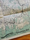 Ca  1900 Sportsmen s Map Washington County Railroad Maine Brochure Calais Hunt