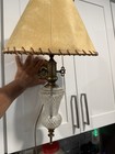 Vintage Medium  French Style  Brass And Crystal Wall  Sconce