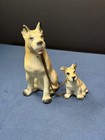 Vintage Pitbull Or Great Dane Figurines