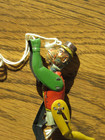 German Tin Climbing Money Animated Penny Toy 1920s Fine