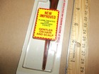 Vtg New Ace Rat Tail Hair Salon Comb Tortoise Shell Flame Treated Plastic  34
