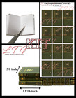 Encyclopedia Books 12 Pc Book Covers Kit And Instructions Miniature 1 12 Scale